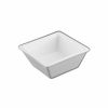 Wilmax WL-992387/A, 4.25x4.25x1.75-Inch 8 Oz White Porcelain Square Dish, 48/PACK
