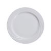Yanco MM-9 9.75-Inch Miami Porcelain Round White Plate, 24/CS