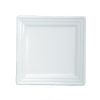 Yanco PL-108 8-Inch Pride Land Porcelain Square Bone White Plate, 36/CS