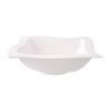Yanco SST-309 20 Oz 9-Inch Porcelain Round Bone White Soup Plate, 24/CS