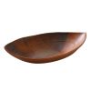 Yanco WD-710 10x5.5x2 -Inch 18 Oz Melamine Wooden Look Oval Plate, 24/CS