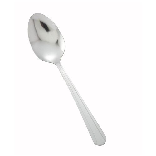 Winco 0001-03, Dominion Medium Weight Dinner Spoon, 18/0 Stainless Steel, Vibro Finish, 12/Pack