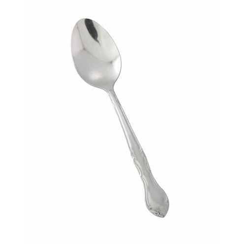 Winco 0004-03, Elegance Heavyweight Dinner Spoon, 18/0 Stainless Steel, Vibro Finish, 12/Pack