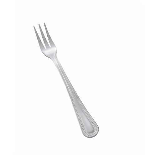 Winco 0005-07, Dots Heavyweight Oyster Fork, 18/0 Stainless Steel, Mirror Finish, 12/Pack