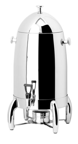 PW-819, 20-Quart Deluxe Stainless Steel Coffee Urn with Chrome Legs (Discontinued)