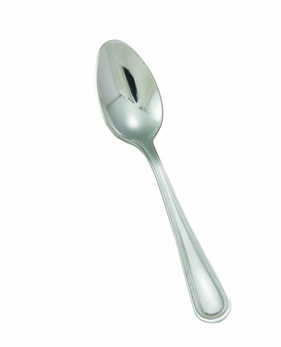 Winco 0021-01, Continental Extra Heavyweight Teaspoon, 18/0 Stainless Steel, Mirror Finish, 12/Pack