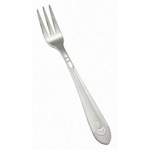Winco 0031-07, Peacock Extra Heavyweight Oyster Fork, 18/8 Stainless Steel, Mirror Finish, 12/Pack