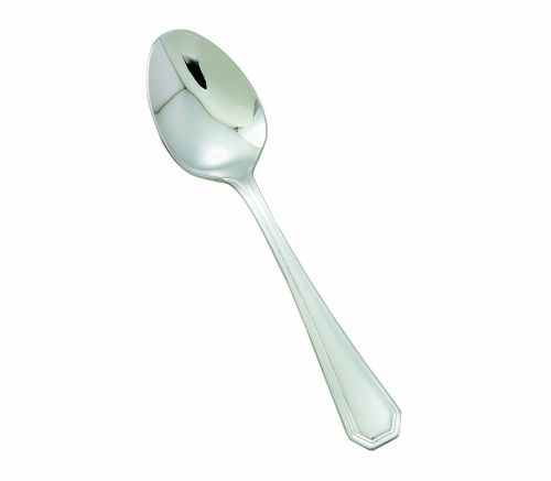 Winco 0035-03, Victoria Extra Heavyweight Dinner Spoon, 18/8 Stainless Steel, Mirror Finish, 12/Pack