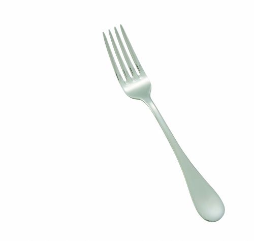 Winco 0037-06, Venice Extra Heavyweight Salad Fork, 18/8 Stainless Steel, Mirror Finish, 12/Pack