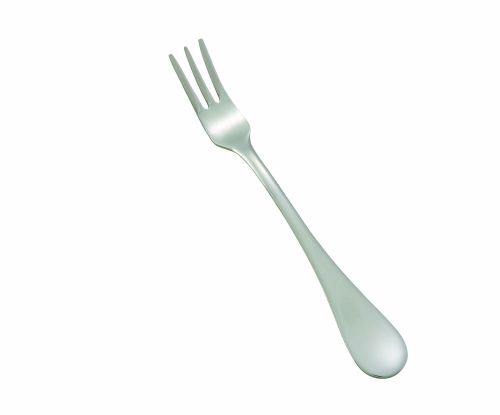 Winco 0037-07, Venice Extra Heavyweight Oyster Fork, 18/8 Stainless Steel, Mirror Finish, 12/Pack