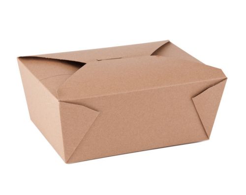Safepro Eco SB04 96 Oz 8.75x6.5x3.5-Inch Take-Out Microwavable Kraft Paper  Container #4, 160/CS | McDonald Paper Supplies