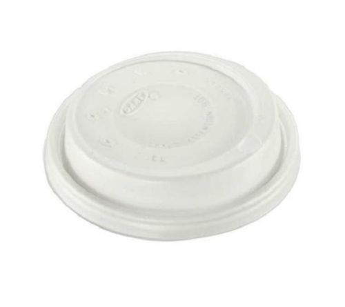 Dart 10EL, White Sip Through Plastic Cup Lid, 1000/Cs