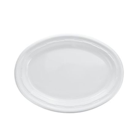 Dart 11PRWF 11-Inch Famous Service Round White Impact Plastic Platter, 500/CS