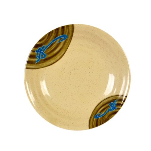Thunder Group 1365J 6.5 Inch Asian Wei Melamine Round Soup Plate, DZ
