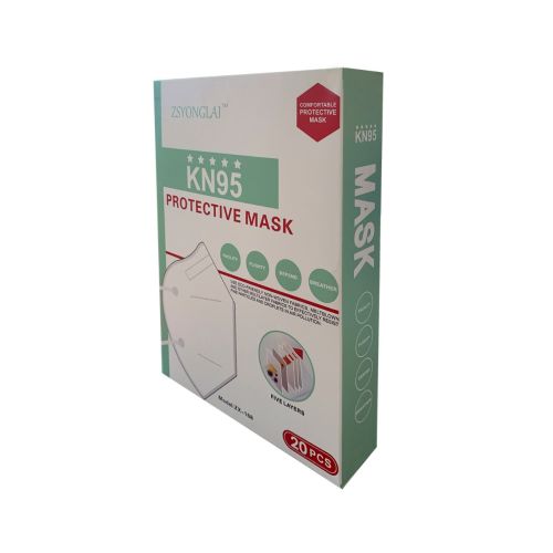 KN95 4-Layer Face Mask, 20/PK, FMASK/KN95/20