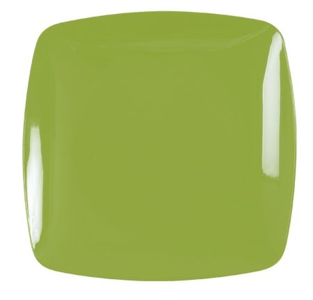 Fineline Settings 1506-GRN, 5.5-Inch Renaissance Green Plastic Salad Plates, 120/CS