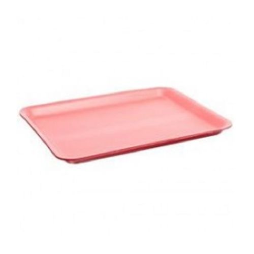Genpak 1525P, 15x8-Inch Pink Foam Meat Trays, 250/PK