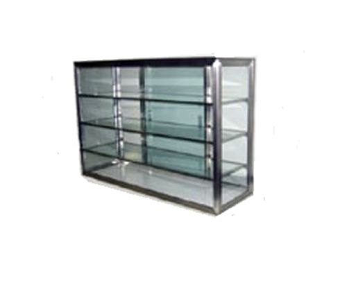 Carib 19S, 12x28-Inch 4-Compartment Display Case with Sliding Door