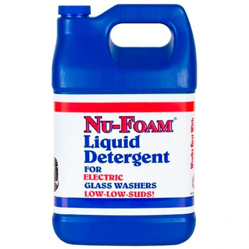 Glissen Chemical 200012-X Nu-Foam 1 Gal Electric Glasswashers Liquid Detergent, EA