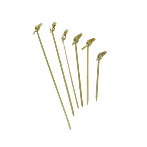 PacknWood 209BBBCL180, 7.1-Inch Knotted Bamboo Skewers, Green, 2000/CS