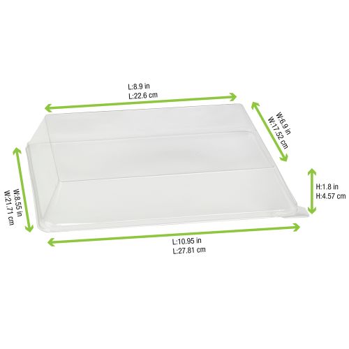 PacknWood 210BBAL2621, Clear PET Lid for 210BBA2621, 200/CS