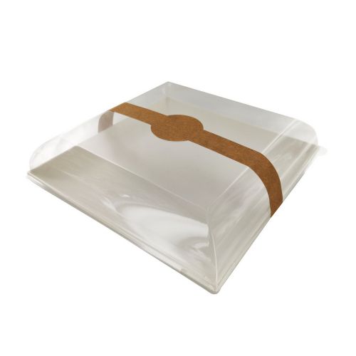 PacknWood 210BCHICL181, Clear PET Lid for 210BCHIC180, 100/CS