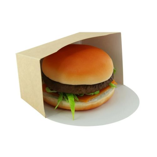 PacknWood 210CBURG, 5.25x2.85x2.5-Inch Kraft Paper Burger Box, 200/CS