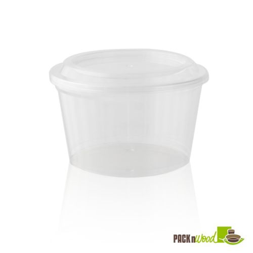 PacknWood 210COUPCD350, 12 Oz, Crystal Thick PS Deli Container 100/PK