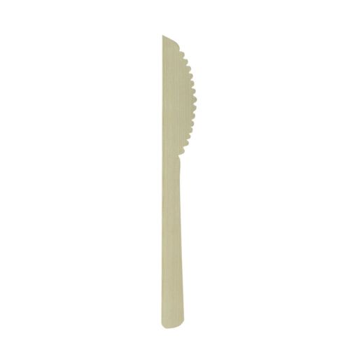 PacknWood 210CVBJN2, 6.7-inch Unwrapped Bamboo Light Knife, 500/CS