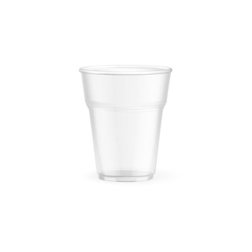 PacknWood 210GPLA203, 6.5 Oz Clear Compostable Drinking Serving Cup for Cold Drinks, 1250/CS (Discontinued)