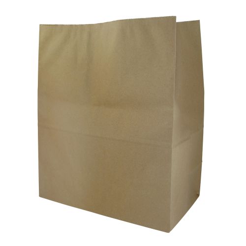 PacknWood 210SOSDP32BR, 12.6-inch Kraft Double-Layer Paper Bag, 250/CS