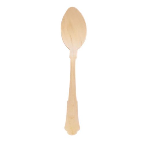 PacknWood 210WREN3, 6.5-Inch Elegant Wooden Spoon, Beige, 500/CS