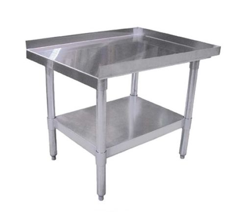 Omcan 22056, 30x18-Inch Equipment Stand with Galvanized Legs and Undershelf, NSF (Discontinued)