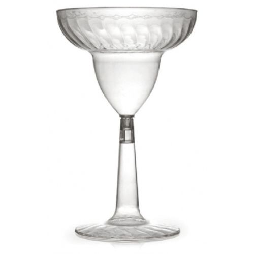 Fineline Settings 2312-CL, 12 Oz Flairware Polystyrene Clear Margarita Glass, 144/CS