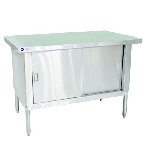 Omcan 24400, 30x48-inch 430 Stainless Steel Knock-Down Work Table
