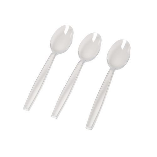 Fineline Settings 2522-WH, Flairware White Plastic Spoons, 1000/CS