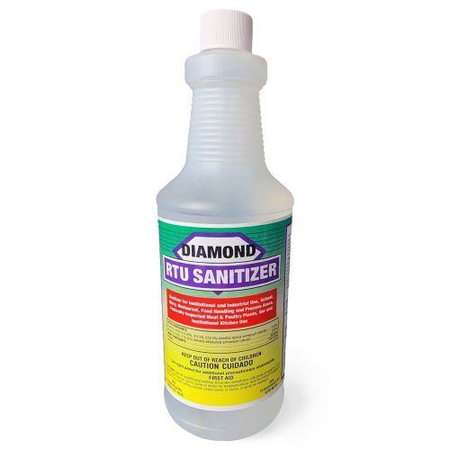 32 Oz RTU Sanitizer Spray For Institutional And Industrial Use, 12/CS, RTUSAN32 (Discontinued)