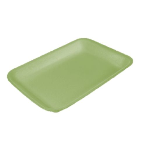 CKF 2G, 8.25x5.75x0.75-Inch #2 Green Foam Meat Trays, 500/PK (Discontinued)