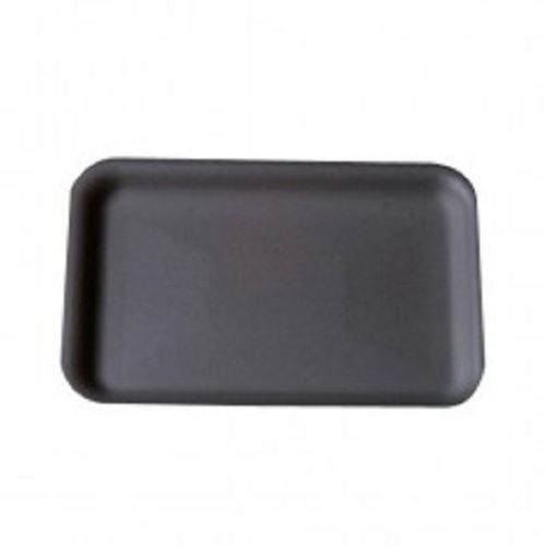 CKF 2SBK, 8.25x5.75x0.5-Inch #2S Black Foam Meat Trays, 500/PK