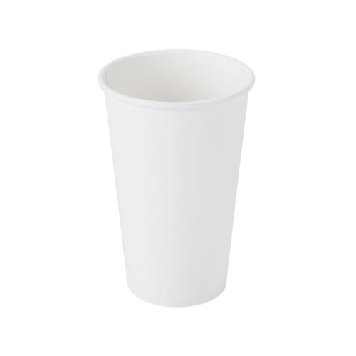 SafePro 316W, 16 Oz White Hot Paper Cups, 1000/Cs