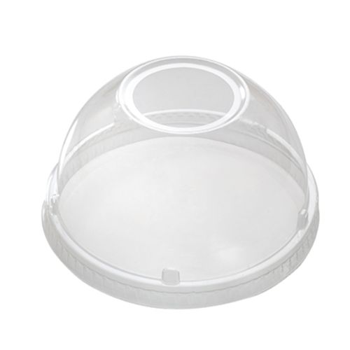 Fineline Settings 3198DLHL, 98 mm Super Sips PET Dome Lid with 1.3-inch Hole for 12-24 Oz Cold Cups, 1000/CS