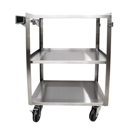 Omcan 44697, 27.5-inch Stainless Steel Welded Utility Cart