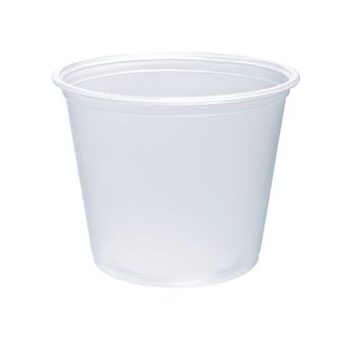 Dart 550PC 5.5 Oz Conex Clear Complements Portion Polypropylene Container, 2500/CS. Lids Sold Separately.