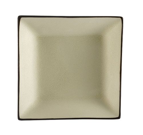 C.A.C. 6-S21-W, 11.5-Inch White Ceramic Square Japanese Style Plate, DZ