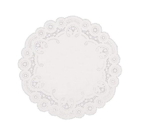 1000 ct 6 inch White Round Paper Lace Table Disposable Doilies 
