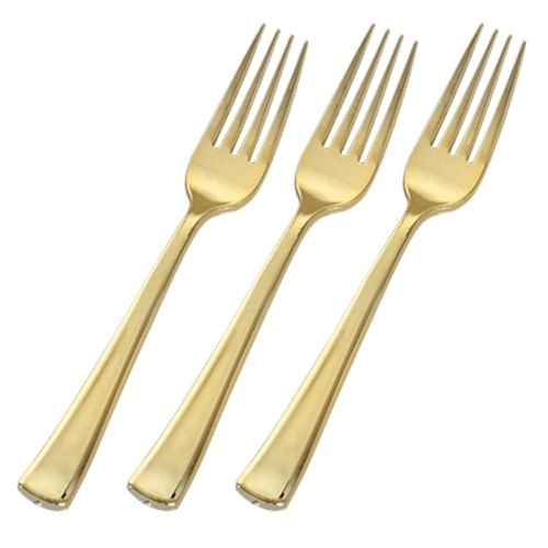 Fineline Settings 753, 7.25-inch Golden Secrets Heavy Weight Forks, 400/CS