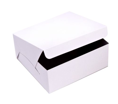 SafePro 773C 7x7x3-Inch Paperboard Cake Boxes, 250/CS