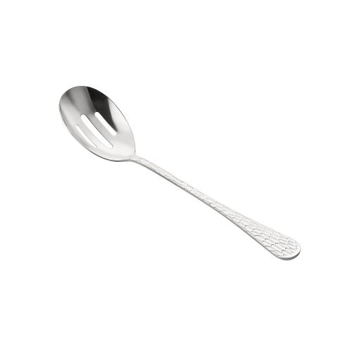 C.A.C. 8015-20, 11.5-Inch 18/8 Stainless Steel Auspicious Slotted Spoon, DZ