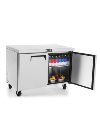 Atosa MGF8402GR 48-Inch Two-Door Under-Counter-Refrigerator