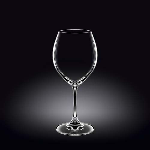 Wilmax WL-888010/6A 17 Oz Crystalline Wine Glass, 8 Sets of 6/CS (Discontinued)